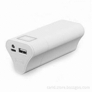 Power Phone/Mobile Phone Charger/Battery, 5V, 1,000mA Input, 3,000mA/3.7V Capacity